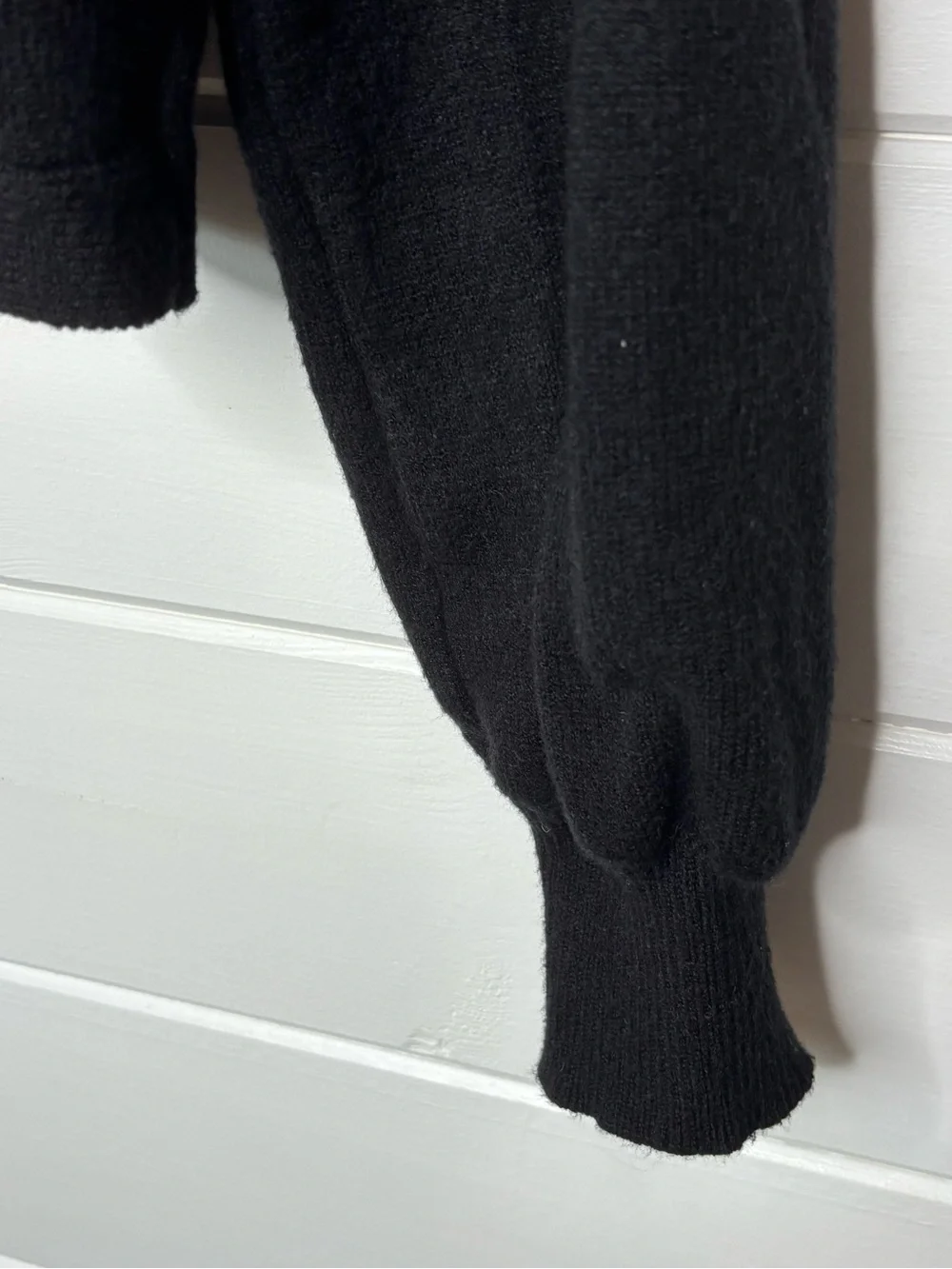 Zaful Black Cropped Open Front Knit Bolero Cardigan Sweater Size XL Heavyweight